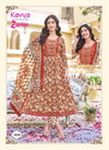 Zarina Vol 3 By Kavya Naira Cut Cotton Kurti With Bottom Dupatta Wholesale Market In Surat
